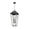 Z-Lite Gannon 5 Light Outdoor Chain Mount Ceiling Fixture, 16in. W x 35.75in. H, Black 5008CHXXL-BK - alternate 2